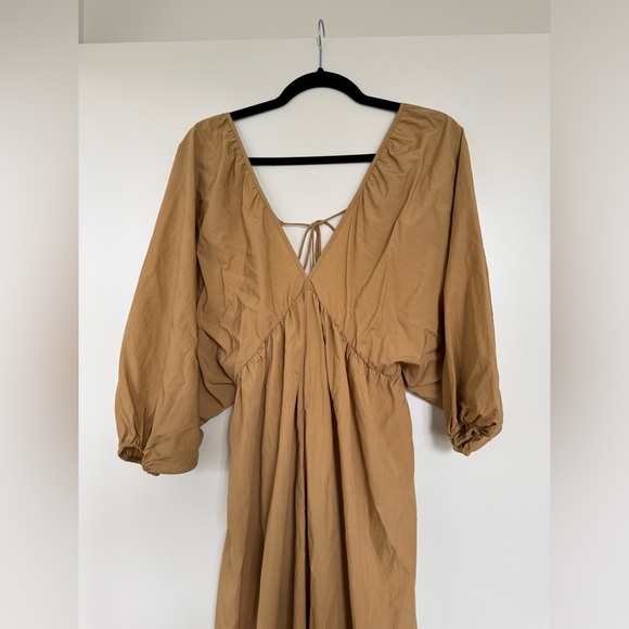 H&M brown open back dress - M - Picture 3 of 6